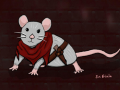 Rogue Rat - Postcard